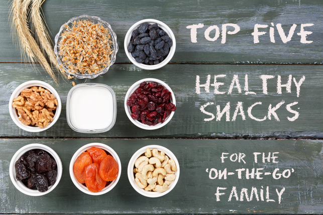 Top Five Healthy Snacks for the 'On-The-Go' Family | Just for Kids |  Pediatric dentistry