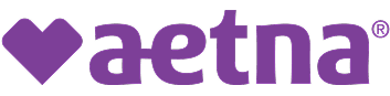 Aetna logo.